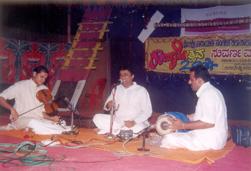 50th Year, Vocal-Sanjay Subramanian, Violin-Vittal Rammurthy, Mridangam- KU Jayachandra Rao