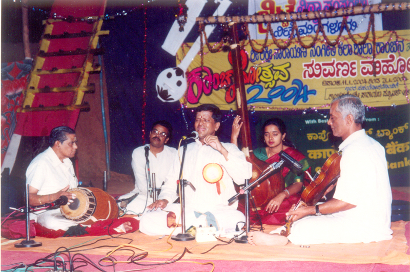 50th Year, Vocal-Neyveli Santhanagopalan, Violin-Kanchana V Subbarathnam, Mridangam-TAS Mani, Morsing-Gururaj