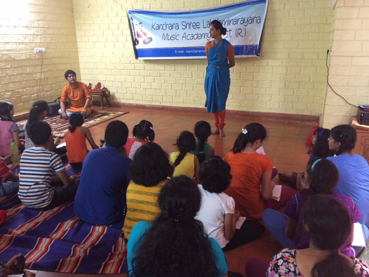 Dance Workshop - Resource persons - Niveditha Nadig and Amith Nadig